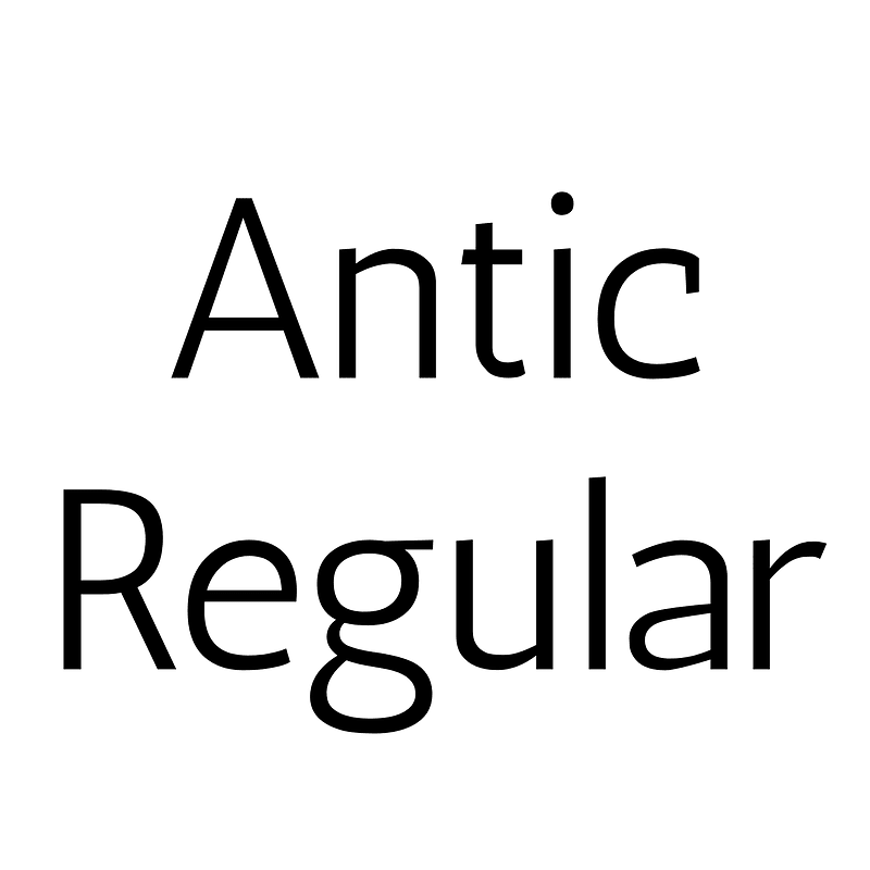 Antic Regular Free fonts on creazilla com Antic Regular Free fonts on creazilla com
