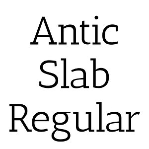 Antic Slab Regular