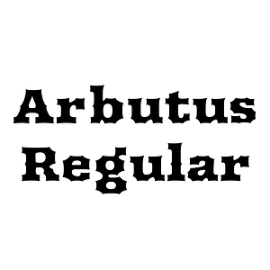 Arbutus Regular