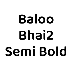 Baloo Bhai2 Semi Bold