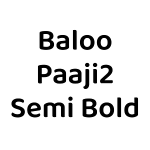 Baloo Paaji2 Semi Bold