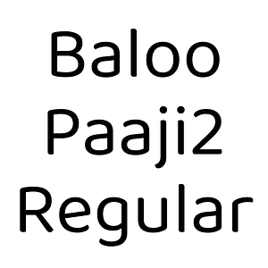 Baloo Paaji2 Regular