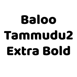 Baloo Tammudu2 Extra Bold