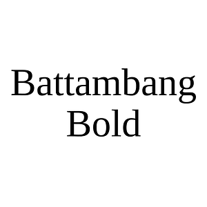 Battambang Bold