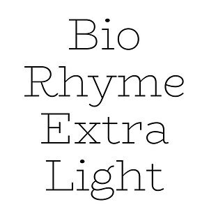 Bio Rhyme Extra Light