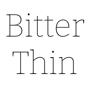 Bitter Thin