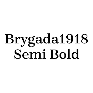 Brygada1918 Semi Bold