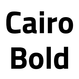 Cairo Bold