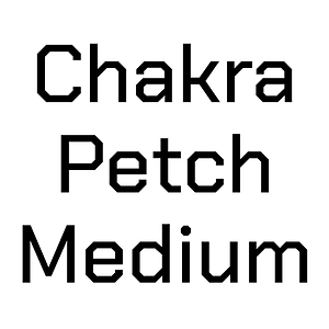 Chakra Petch Medium