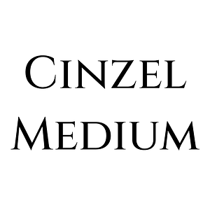 Cinzel Medium