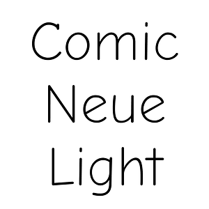 Comic Neue Light