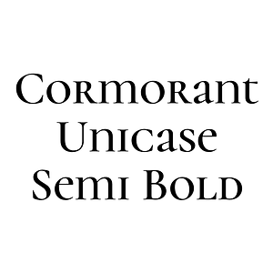 Cormorant Unicase Semi Bold