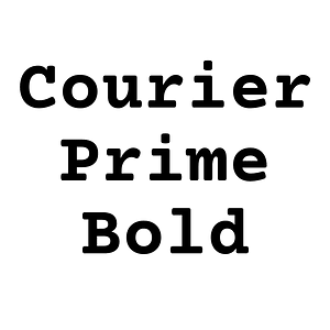 Courier Prime Bold