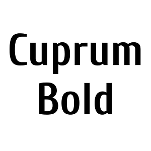 Cuprum Bold
