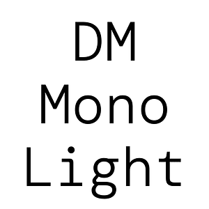 DM Mono Light