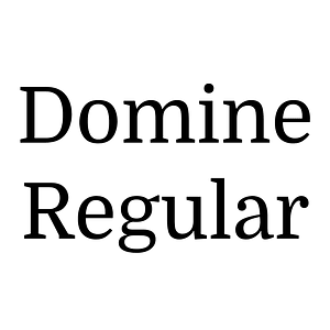 Domine Regular