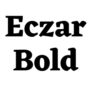 Eczar Bold