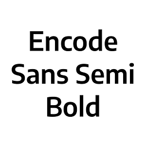Encode Sans Semi Bold