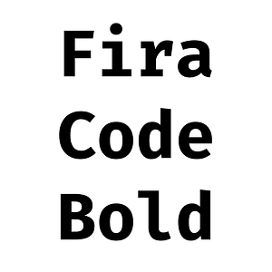 Fira Code Bold