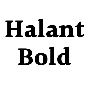 Halant Bold