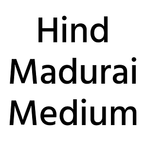 Hind Madurai Medium