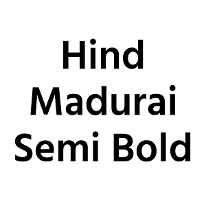 Hind Madurai Semi Bold