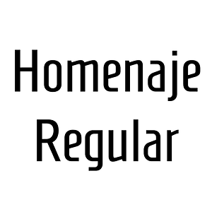 Homenaje Regular