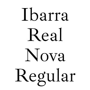 Ibarra Real Nova Regular