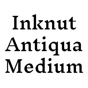 Inknut Antiqua Medium