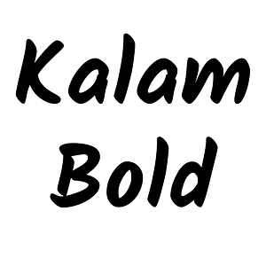 Kalam Bold