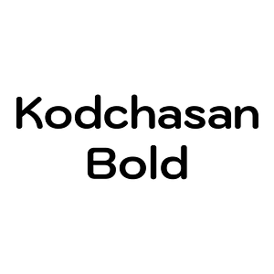 Kodchasan Bold