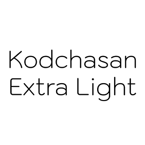 Kodchasan Extra Light