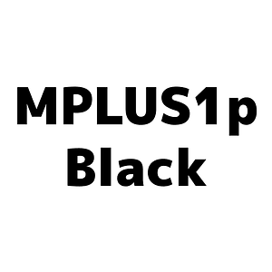 MPLUS1p Black