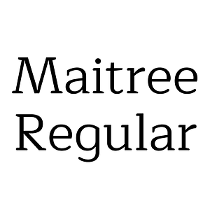 Maitree Regular