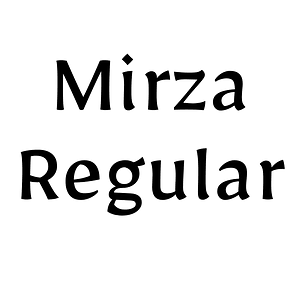 Mirza Regular