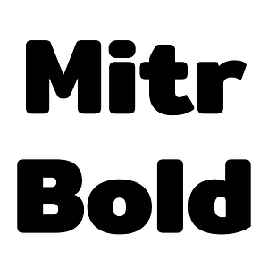 Mitr Bold