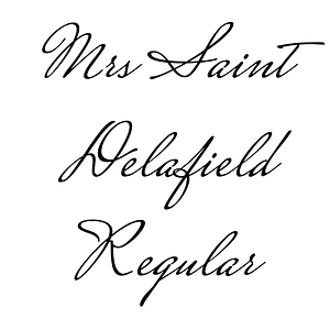 Mrs Saint Delafield Regular