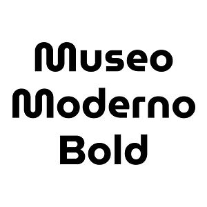 Museo Moderno Bold