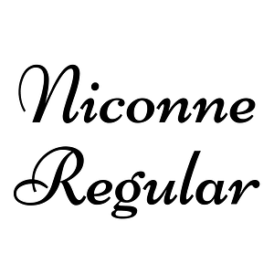 Niconne Regular