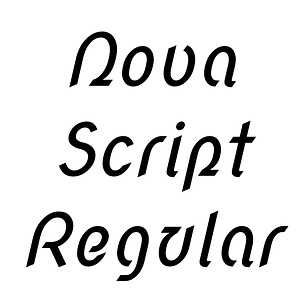 Nova Script Regular