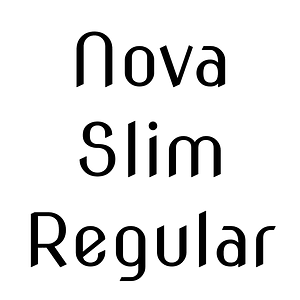 Nova Slim Regular