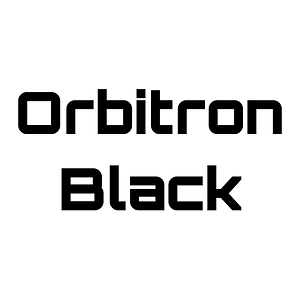 Orbitron Black