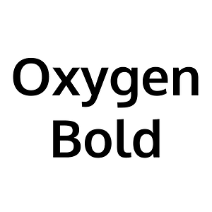 Oxygen Bold