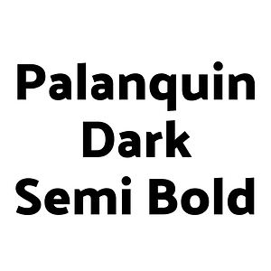 Palanquin Dark Semi Bold