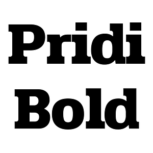 Pridi Bold