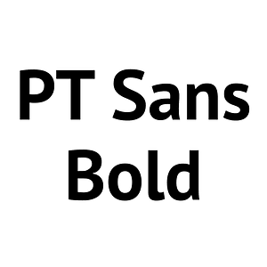 PT Sans Bold