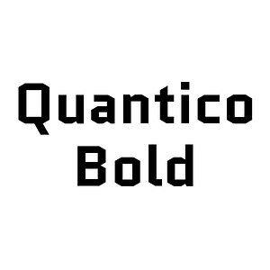 Quantico Bold