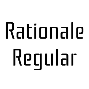 Rationale Regular