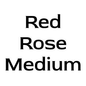 Red Rose Medium