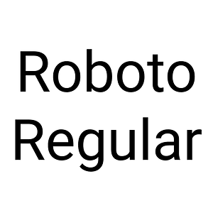 Roboto Regular